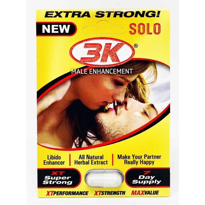 3 Ko White Solo Extra Strong Male Sexual Enhancement Pill - supplemynts.com