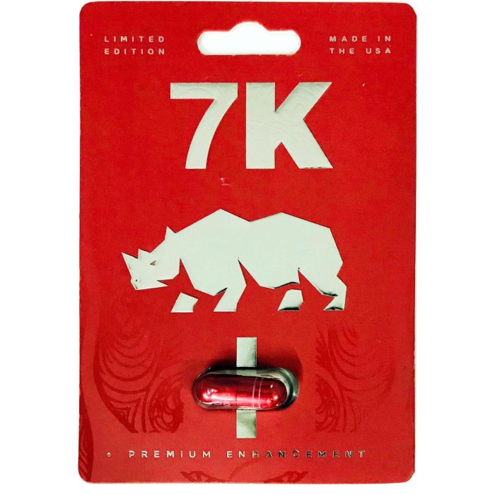 7K Premium Pill Rhino Male Enhancement Red - supplemynts.com