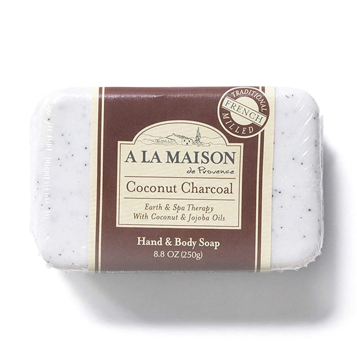 A LA MAISON Coconut Charcoal Bar Moisturizing Hand Soap 8.8 Oz - supplemynts.com