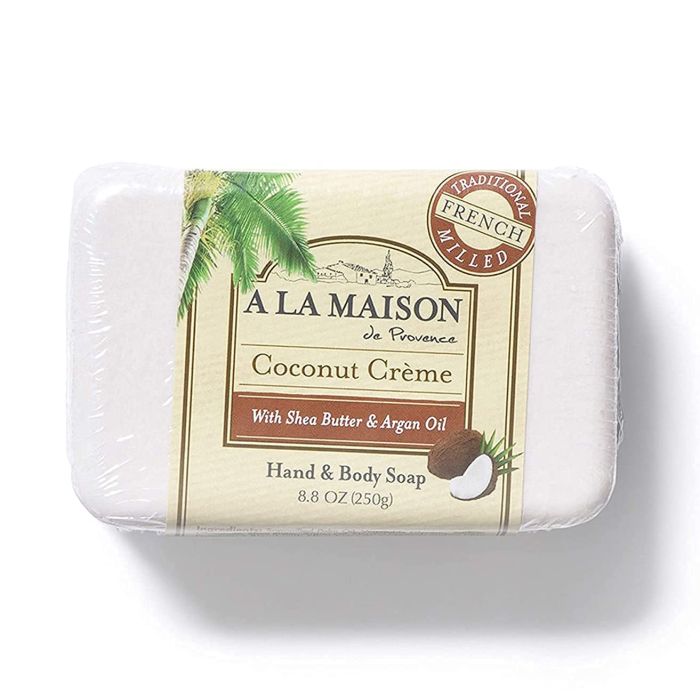 A LA MAISON Coconut Creme Bar Moisturizing Hand Body Soap - supplemynts.com