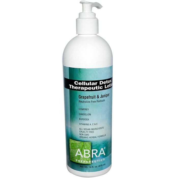Abra Therapeutic Lotion Cellular Detox Grapefruit & Juniper 16 oz - supplemynts.com
