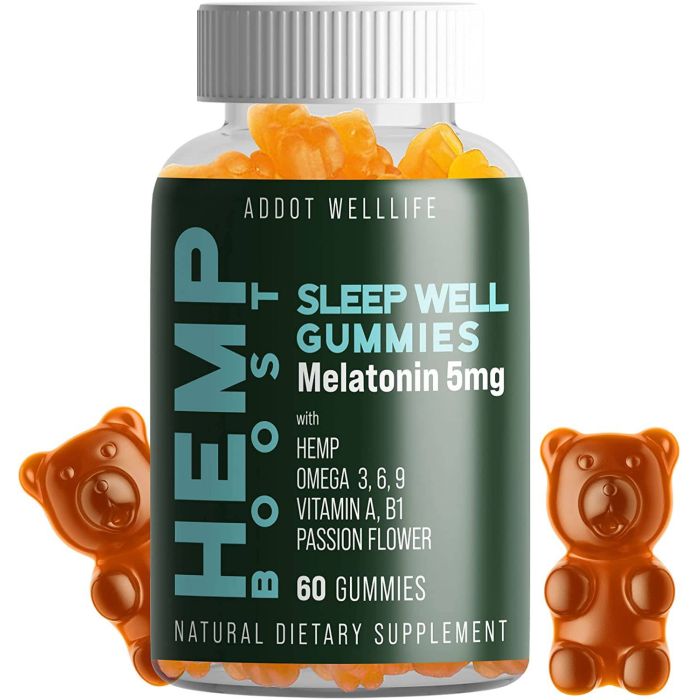Addot Welllife Sleep Well Natural Vegan 60 Gummies Melatonin 5mg - supplemynts.com