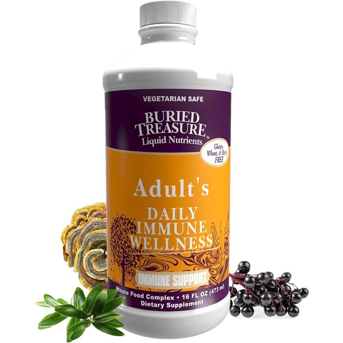 Adult Daily Immune Wellness 16 Oz Gluten Free Buried Treasure - supplemynts.com