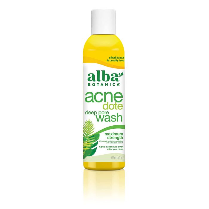 Alba Botanica Acnedote Maximum Strength Deep Pore Wash 6 Oz - supplemynts.com