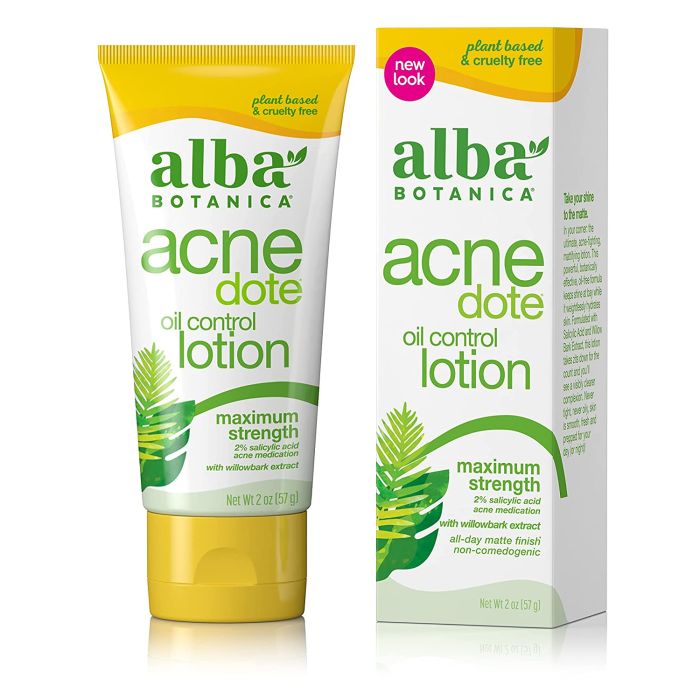 Alba Botanica Acnedote Maximum Strength Oil Control Lotion 2 Oz - supplemynts.com