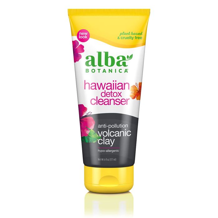 Alba Botanica Hawaiian Detox Cleanser Anti Pollution Volcanic Clay 6Oz - supplemynts.com