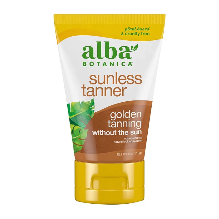 Alba Botanica Sunless Tanner Lotion 4 Oz Natural Looking Results - supplemynts.com