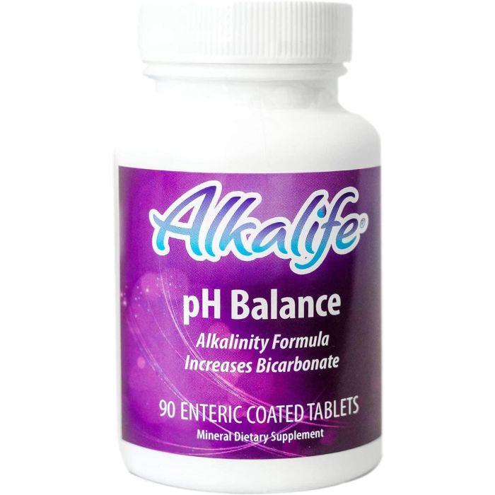 Alkalife pH Balance 90 Enteric Coated Tablets Mineral Supplement - supplemynts.com