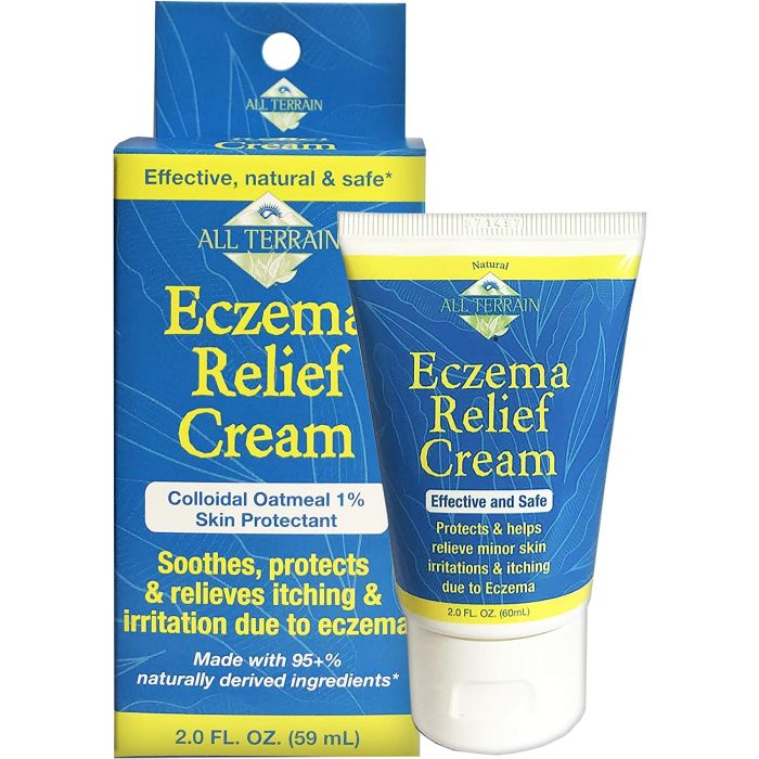 All Terrain Natural Ingredients Eczema Relief Cream 2 Oz - supplemynts.com