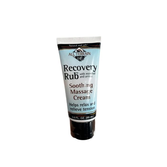 All Terrain Recovery Rub Soothing Massage Cream 3 Oz - supplemynts.com