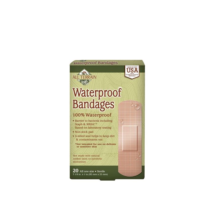 All Terrain Waterproof Strip Bandages 20 CT All One Size - supplemynts.com