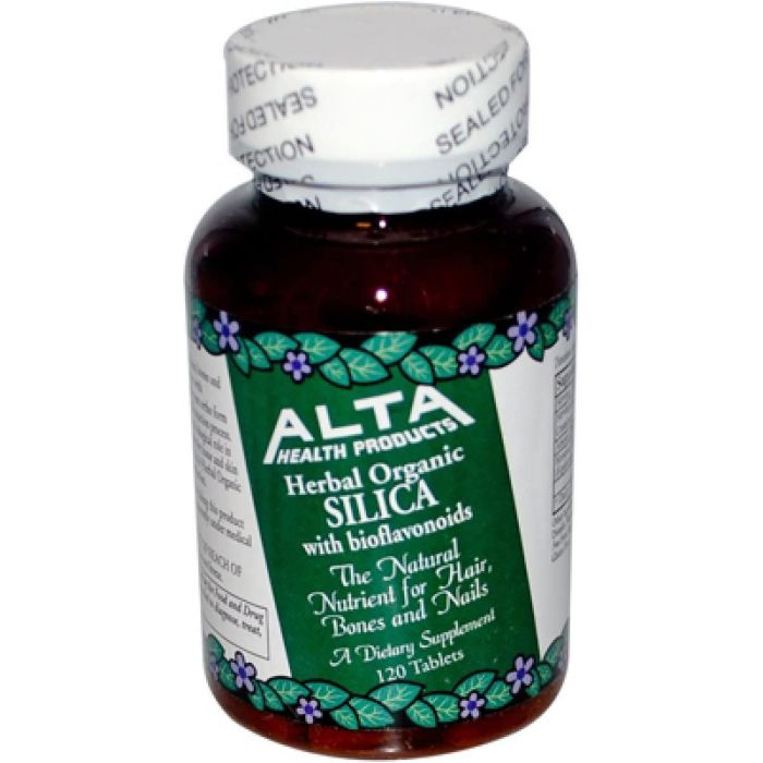Alta Health Silicia with Bioflavonoids Herbal Supplement 120 Tablets - supplemynts.com