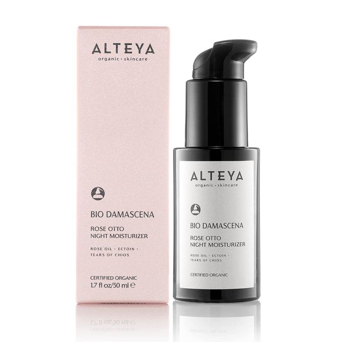 Alteya Organics Bio Damascena Rose Otto Night Moisturizer 50ml - supplemynts.com