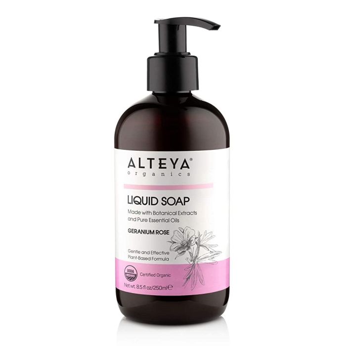 Alteya Organics Liquid Soaps 8.5 Oz Plant Based Formula - supplemynts.com