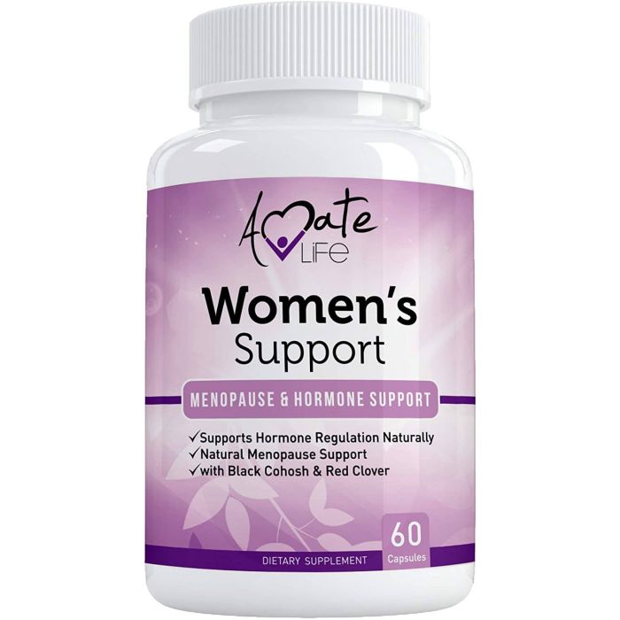 Amate Life Women’s Support Natural Hormone Regulation 60 Caps - supplemynts.com