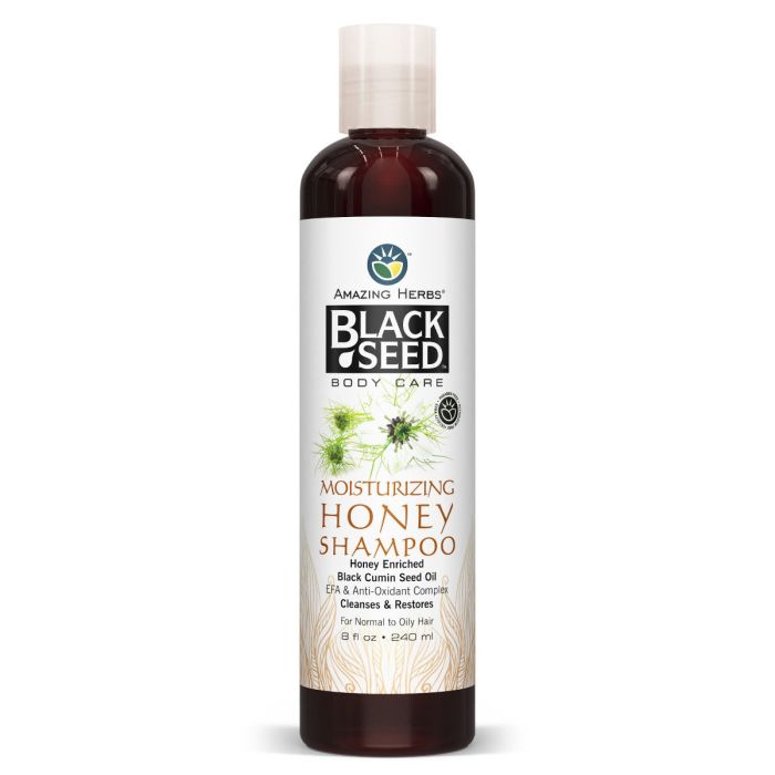 Amazing Herbs Body Care Black Seed Shampoo 8 Oz - supplemynts.com