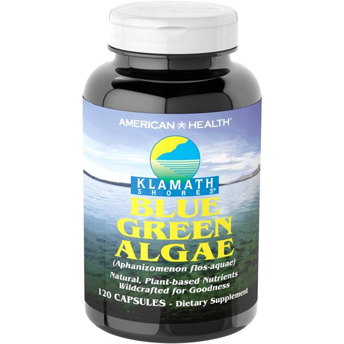 American Health Klamath Shores Natural Blue Green Algae 120 Capsules - supplemynts.com