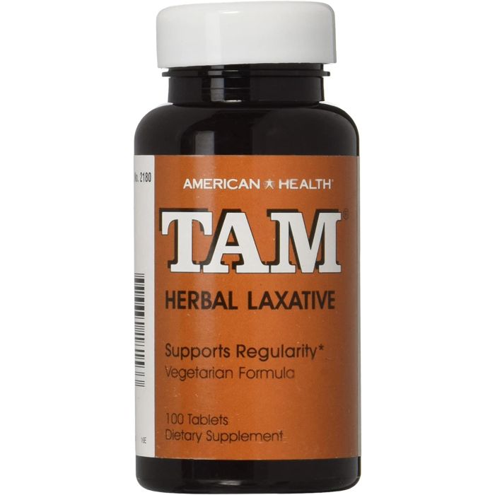 American Health TAM Herbal Laxative Tablets Supports Regularity - supplemynts.com