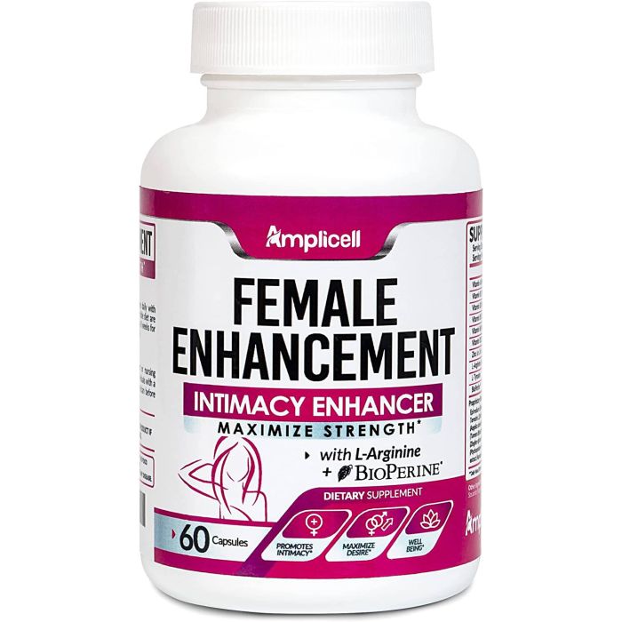 Amplicell Female Enhancement Libido Enhancer Supplement 60 Caps - supplemynts.com