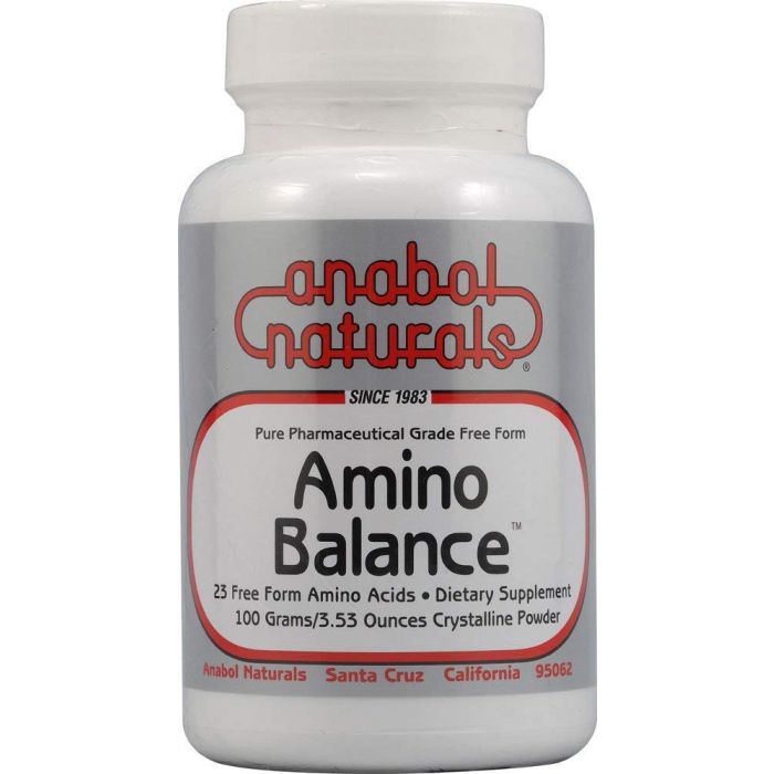 Anabol Naturals Amino Balance 100 Gram Crystalline Powder Post Workout - supplemynts.com
