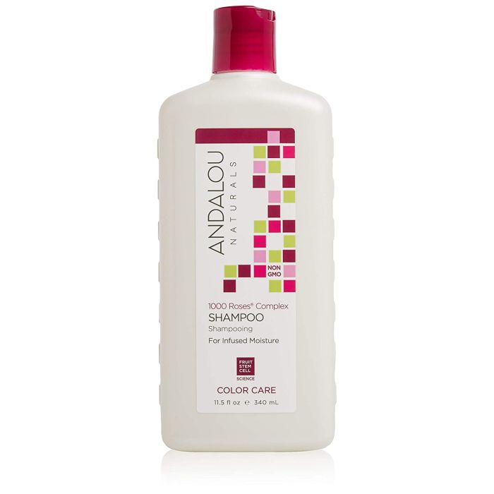 Andalou Naturals 1000 Roses Color Care Shampoo 11.5 Oz Cruelty Free - supplemynts.com