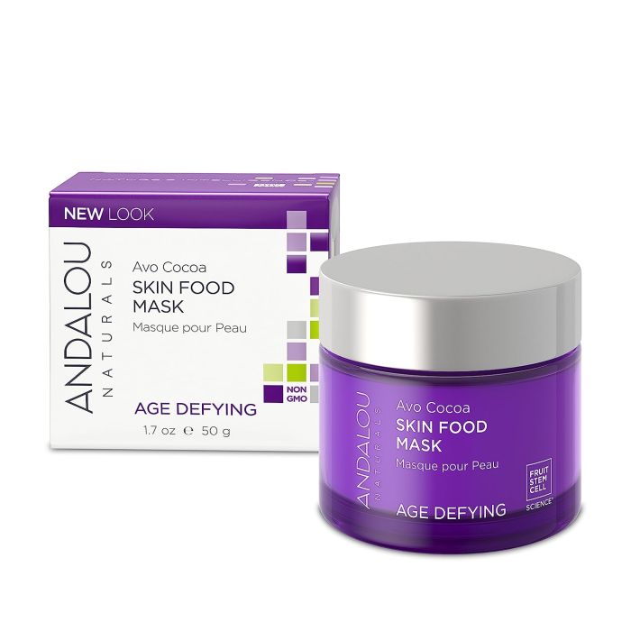 Andalou Naturals Age Defying Avo Cocoa  Skin Food Mask 1.7 oz - supplemynts.com