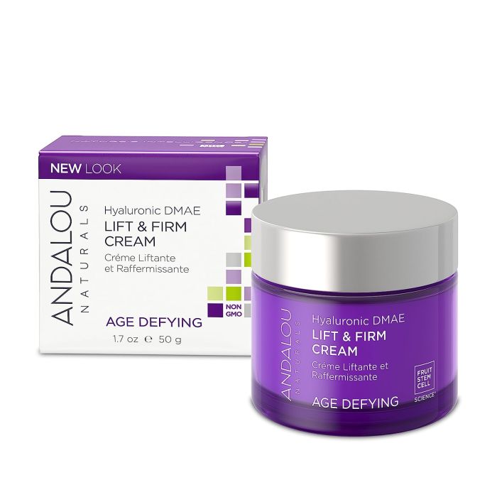 Andalou Naturals Age Defying Hyaluronic Dmae Lift Firm Cream 1.7 oz - supplemynts.com