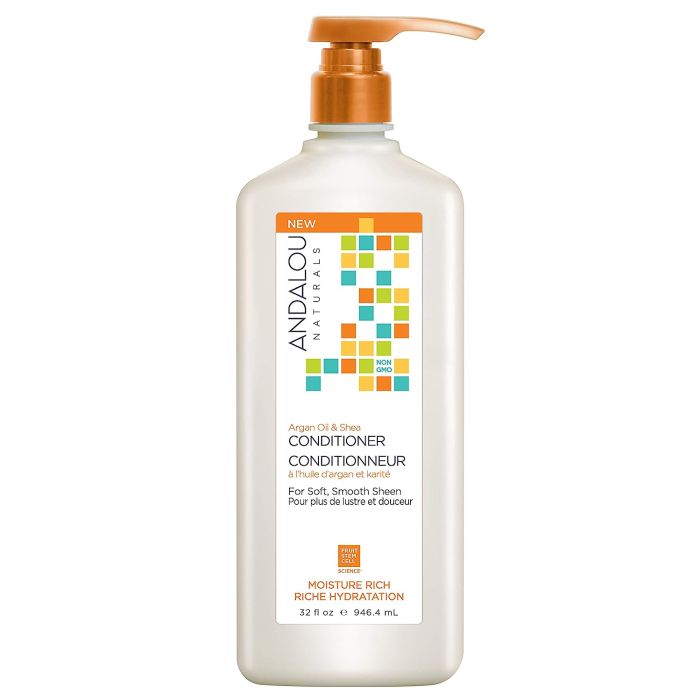 Andalou Naturals Argan Oil & Shea Moisture Rich Conditioner 32 fl oz - supplemynts.com