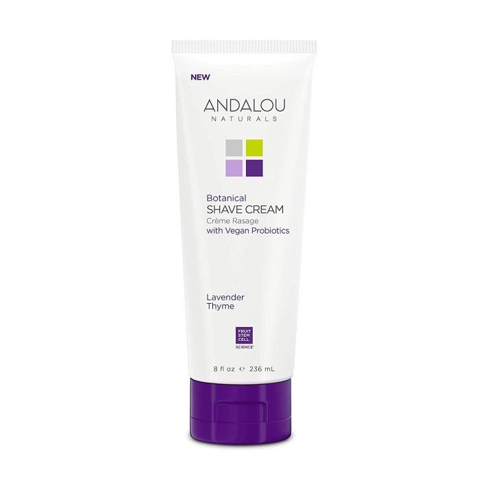 Andalou Naturals Botanical Shave Cream 8 Oz Vegan Cruelty Free - supplemynts.com