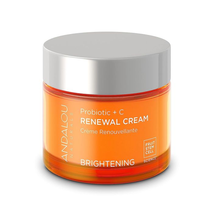Andalou Naturals Brightening Probiotic + C Renewal Cream 1.7 Oz - supplemynts.com
