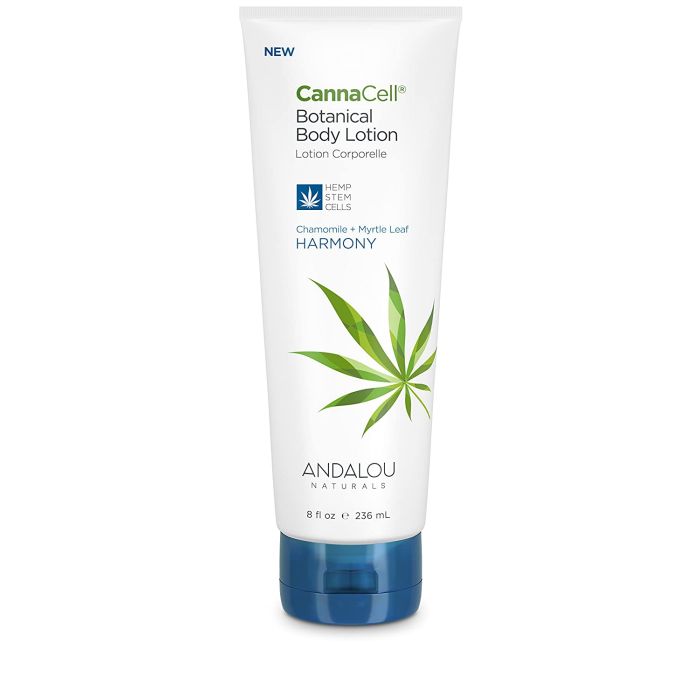 Andalou Naturals CannaCell Body Lotion 8 Oz All Skin Type Vegan - supplemynts.com