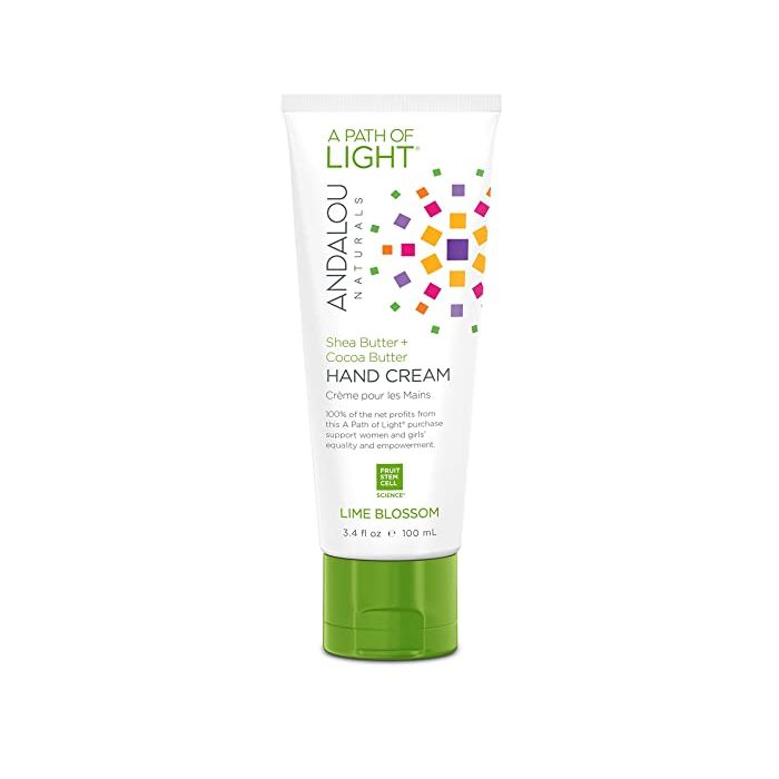 Andalou Naturals Hand Cream 3.4 fl oz Cruelty Free Vegan - supplemynts.com