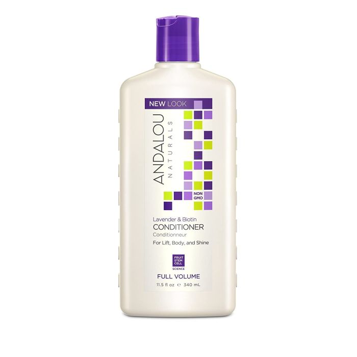 Andalou Naturals Lavender and Biotin Full Volume Conditioner 11.5 oz - supplemynts.com