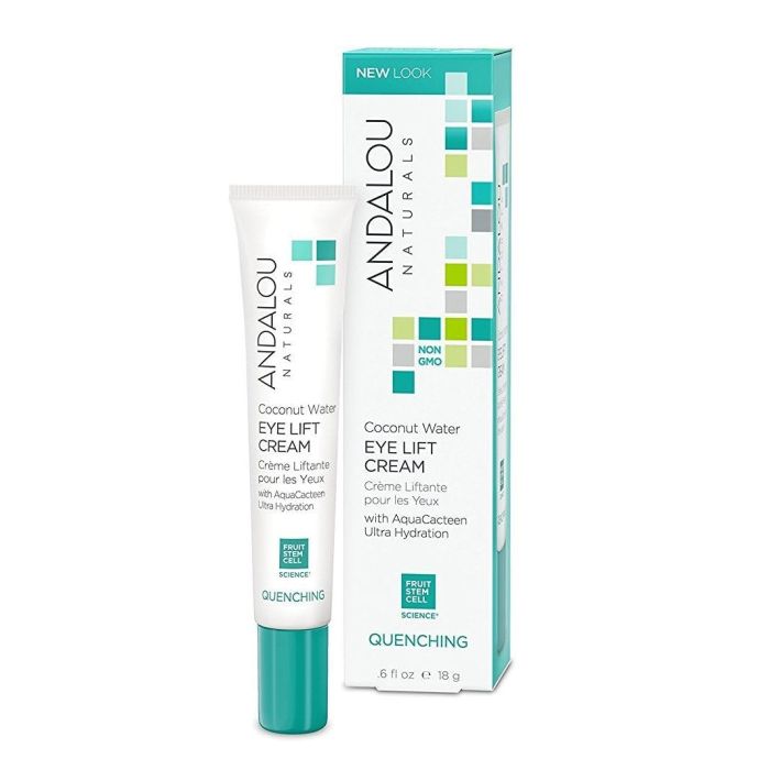 Andalou Naturals Quenching Coconut Water Eye Lift Cream 0.6 fl oz - supplemynts.com