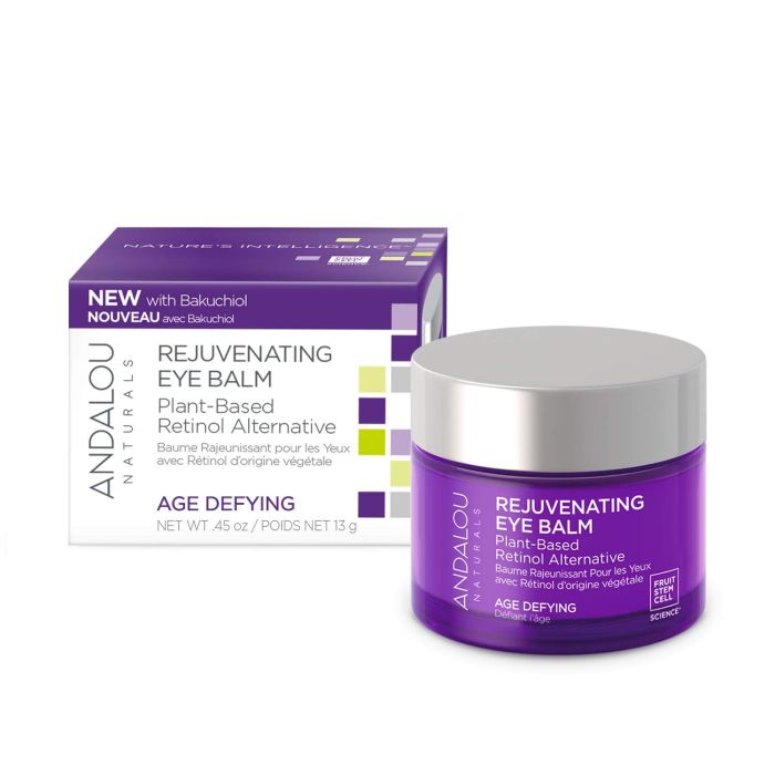 Andalou Naturals Rejuvenating Plant-Based Retinol Alternative Eye Balm - supplemynts.com