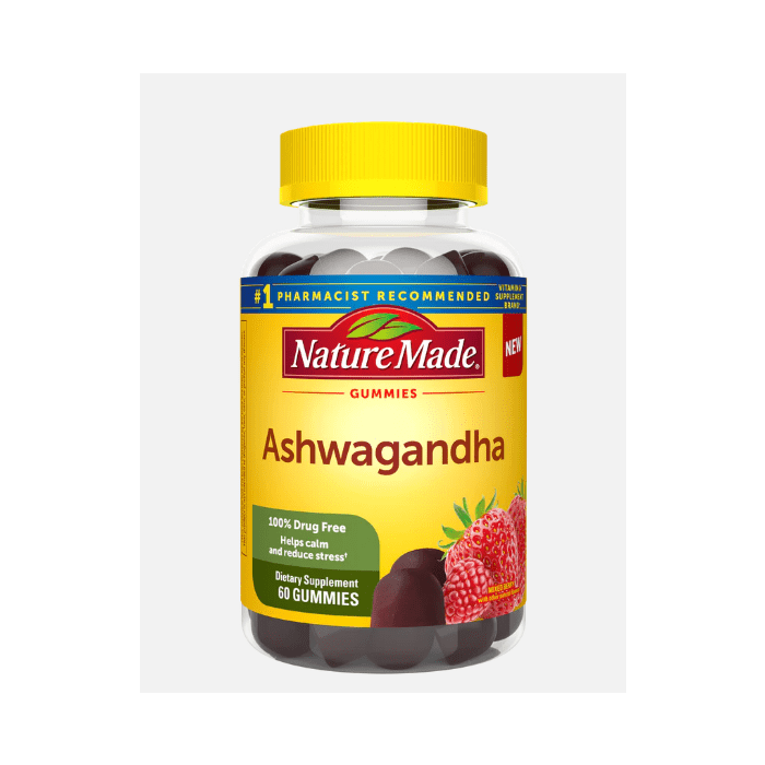 Ashwagandha 300 Mg Vegan Gummies Stress Support Supplement Nature Made - supplemynts.com