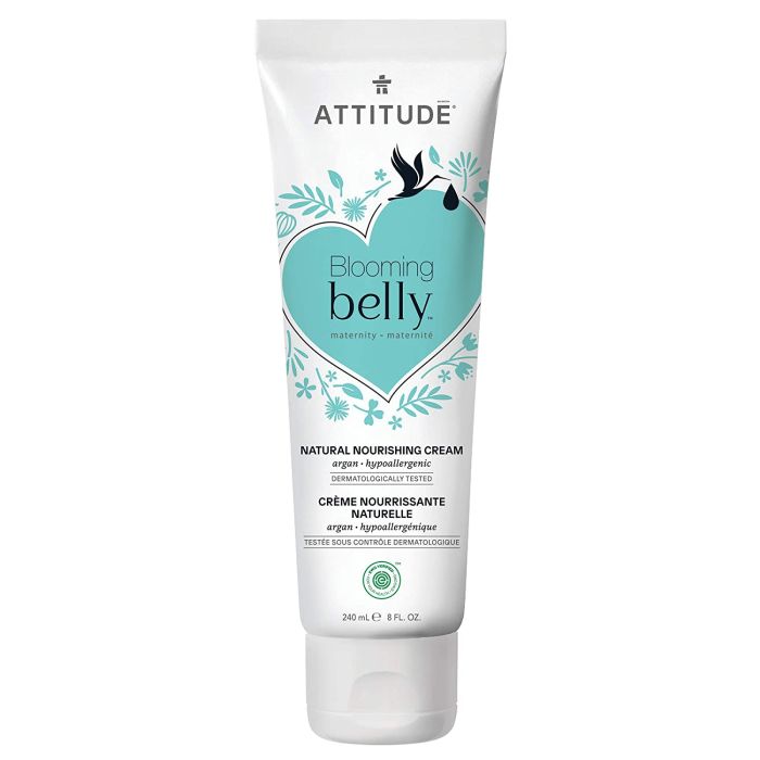 Attitude Blooming Belly Hypoallergenic Pregnancy Nourishing Cream 8 oz - supplemynts.com