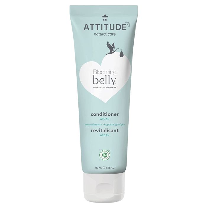 Attitude Blooming Belly Pregnancy Conditioner Argan 8 fl oz - supplemynts.com