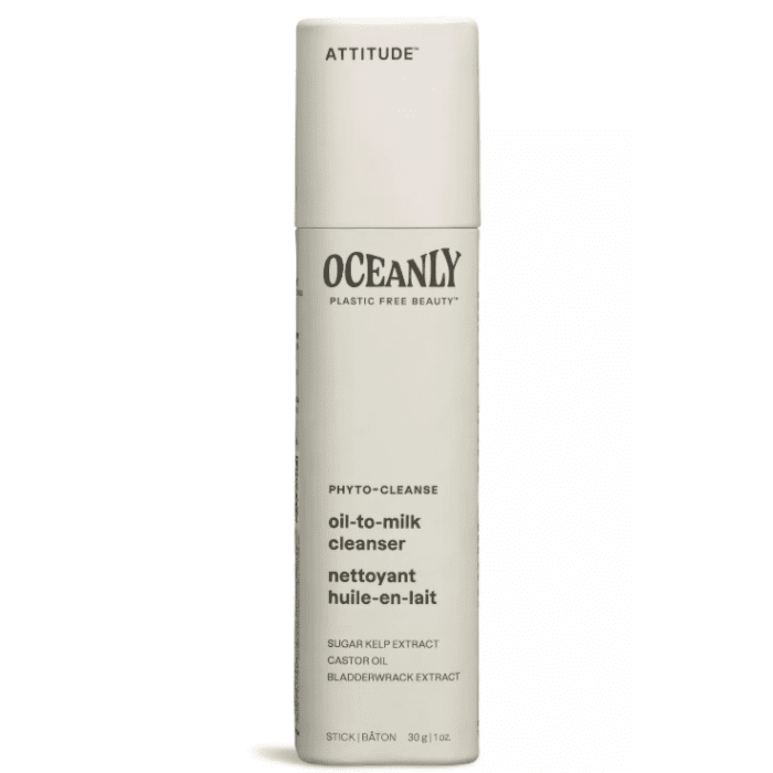 Attitude Oceanly PHYTO-CLEANSE Solid Oil In Milk Sensitive Skin 1 Oz - supplemynts.com