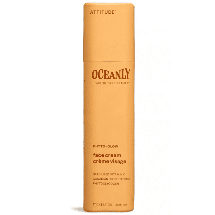 Attitude Oceanly PHYTO-GLOW Radiance Solid Face Cream Vitamin C Vegan - supplemynts.com