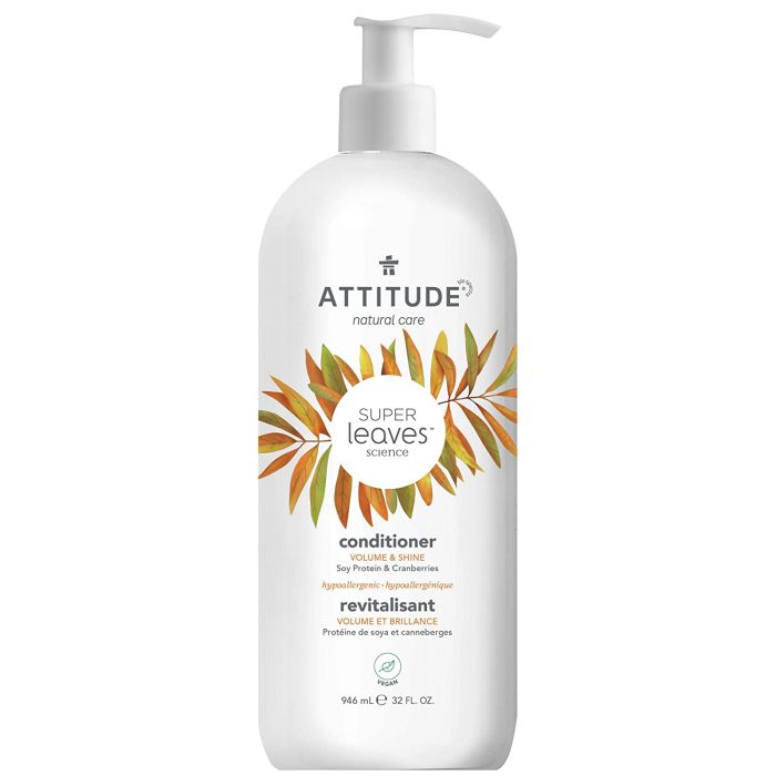 Attitude Super Leaves Conditioner 32 fl oz Cruelty-free Vegan - supplemynts.com