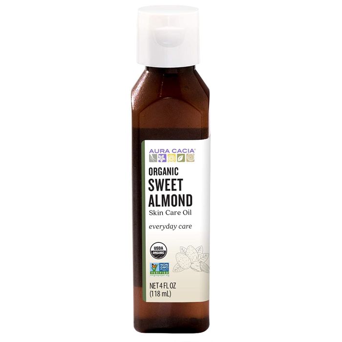 Aura Cacia Everyday Care Organic Sweet Almond Skin Care Oil 4 fl oz - supplemynts.com