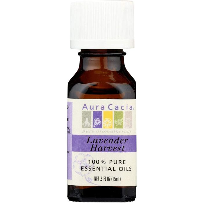 Aura Cacia Lavender Harvest 0.5 oz Pure Essential Oil Blend Organic - supplemynts.com
