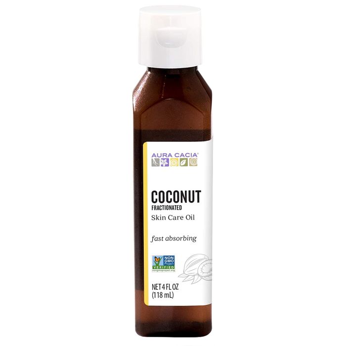 Aura Cacia Organic Fractioned Coconut Oil Skin Care Oil 4 fl oz - supplemynts.com