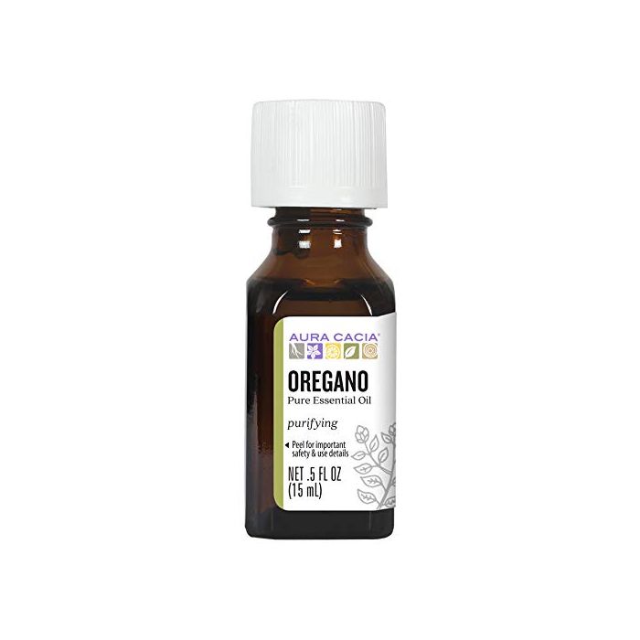 Aura Cacia Pure Essential Oil Purifying Oregano 0.5 fl oz - supplemynts.com