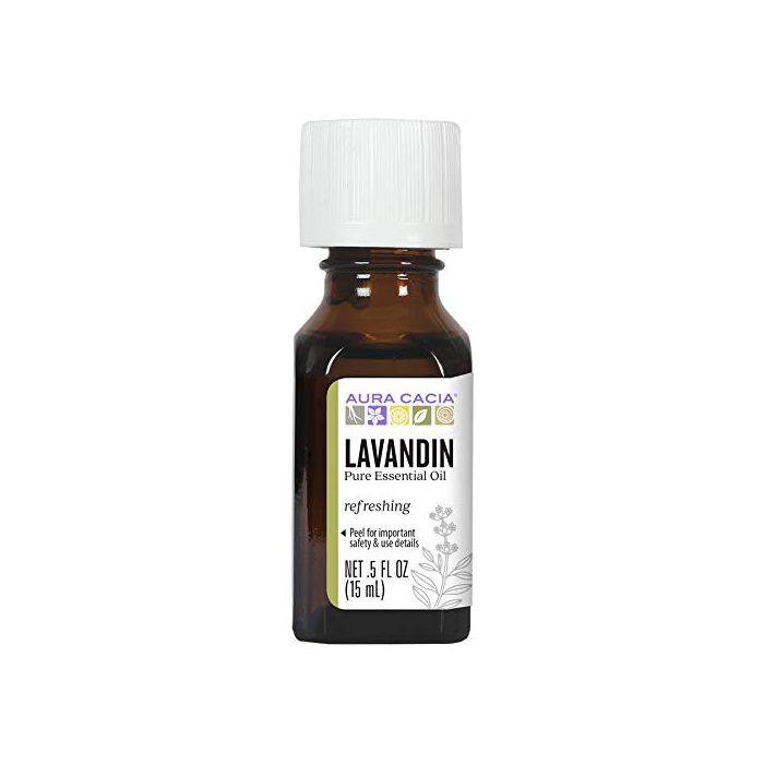 Aura Cacia Pure Essential Oil Refreshing Lavandin 0.5 fl oz - supplemynts.com