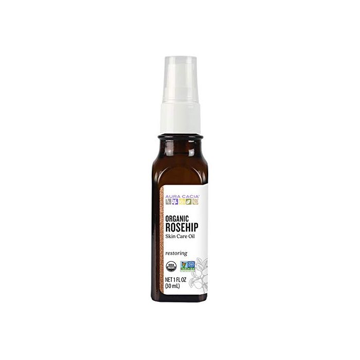 Aura Cacia Restoring Organic Rosehip Oil 1 fl oz Skin Care - supplemynts.com