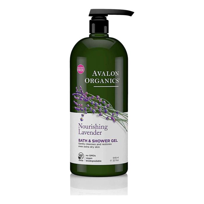 Avalon Organics Bath Shower Gel Nourishing Lavender 32 Oz Plant Based - supplemynts.com