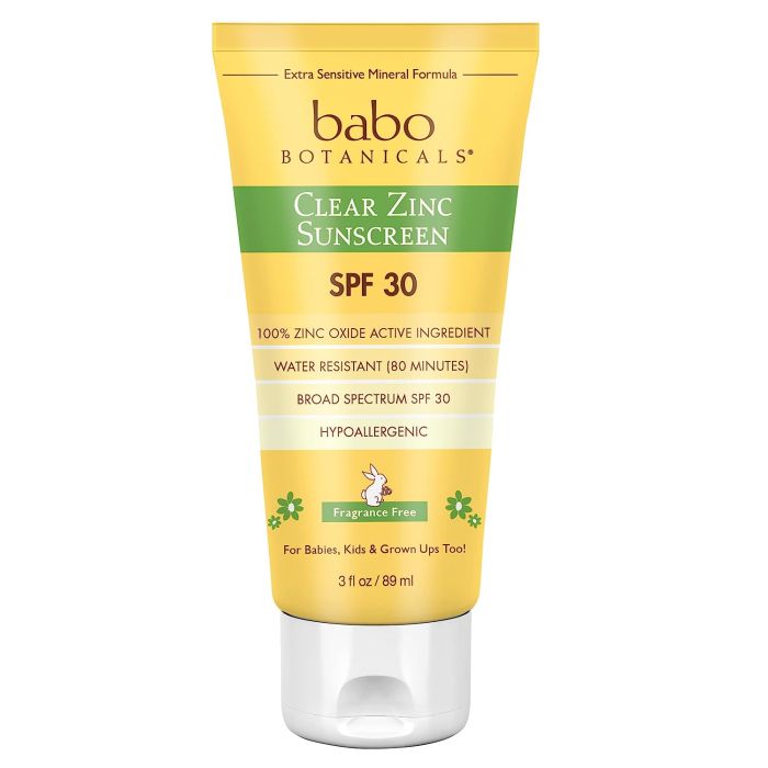 Babo Botanicals Sheer Zinc Mineral Sunscreen Lotion SPF30 3 Oz Vegan - supplemynts.com