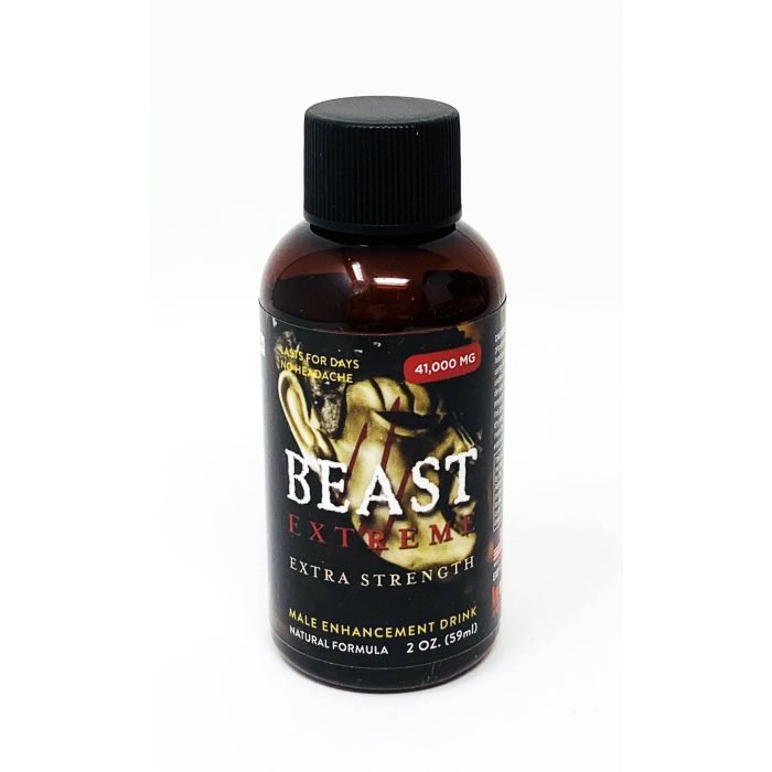 Beast 41000mg Male Enhancement 2 Fl Oz Drink Shot - supplemynts.com